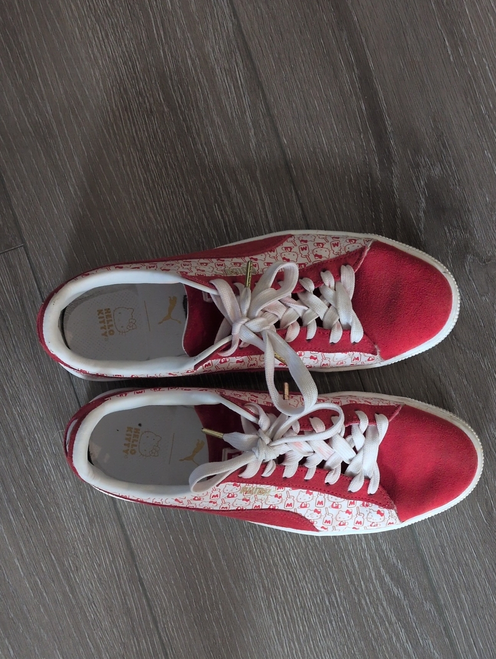PUMA x Hello Kitty Suede Bright Red 2018 Limited Edition Women’s Sneakers 366306